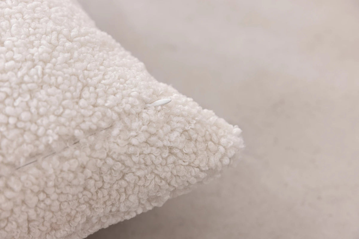 Amber Rhythm Cloud Cushion Cover - Edge detail
