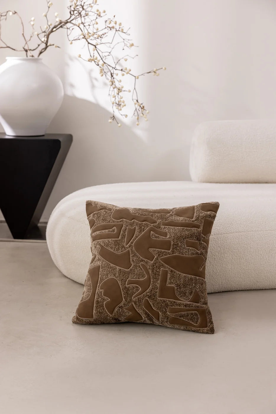 Bronze Relief Relief No. 01 Cushion Cover - Full view