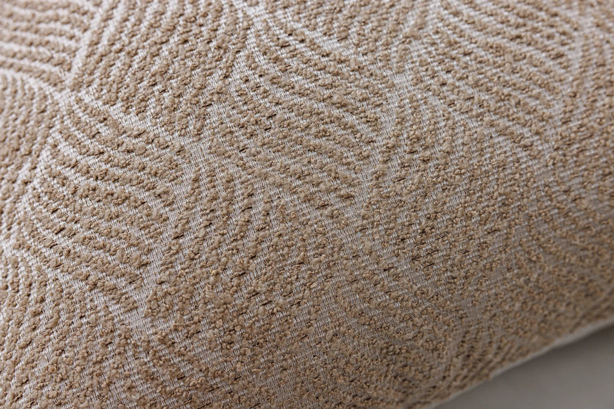 Atelier Ecru Herringbone Cushion Cover - Texture