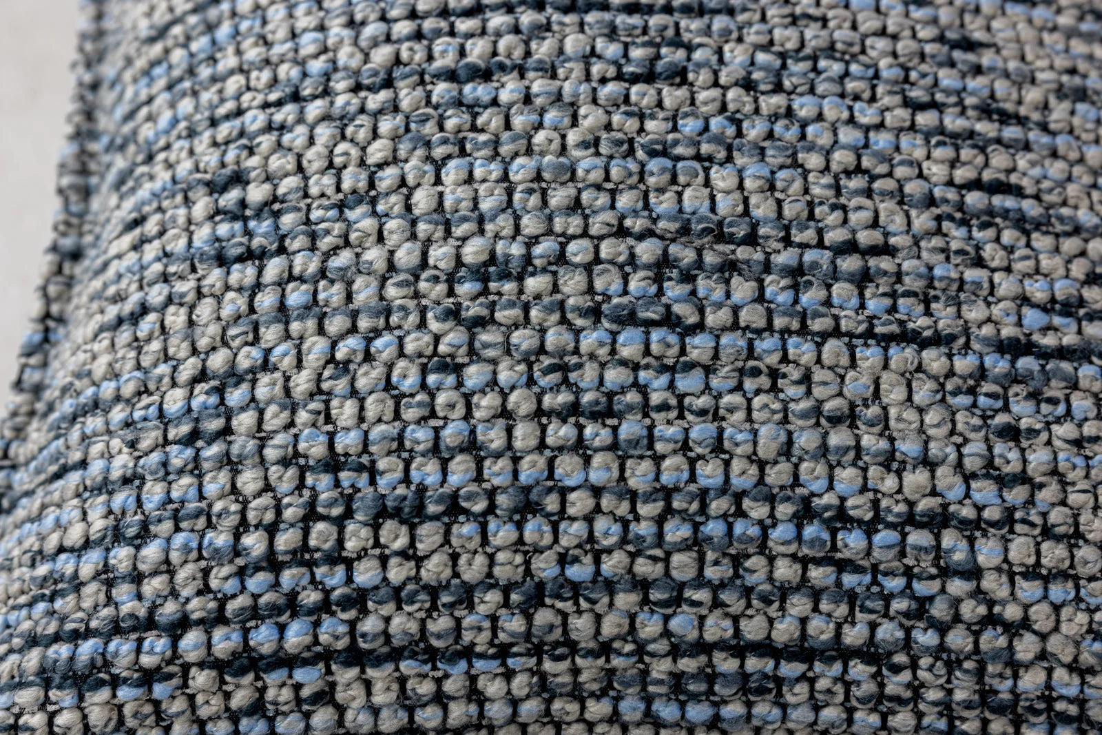 Midnight Line Tidal Weave Cushion Cover - Texture