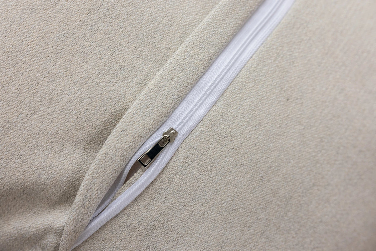 Midnight Line Tidal Weave Cushion Cover - Zip & seam
