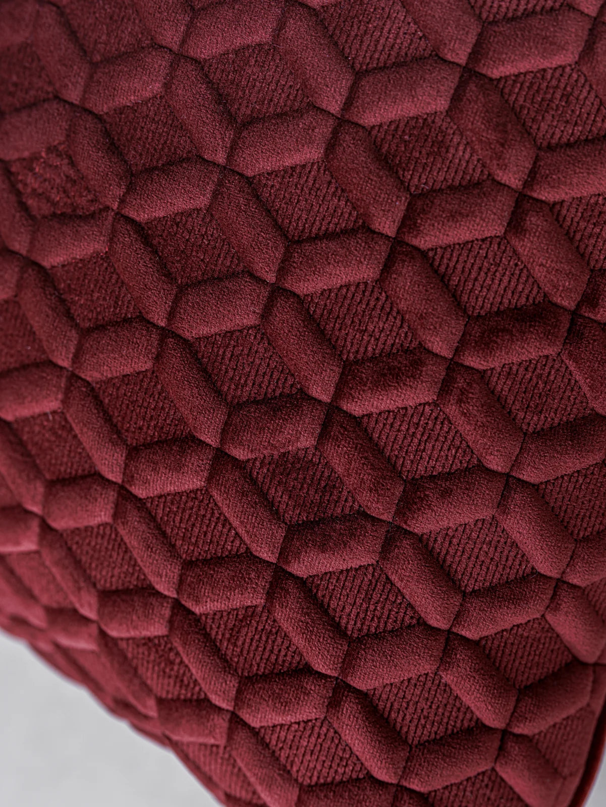 Crimson Ink Crimson Mosaic Cushion Cover - Texture